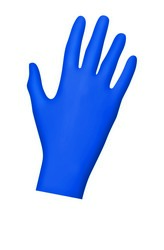 Unigloves COBALT PEARL Nitrile gloves, cobalt blue, powder free XS 5-6, Box per 100 pcs.