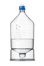 HPLC reservoir bottle GL 45 with conical base DURAN® DWK