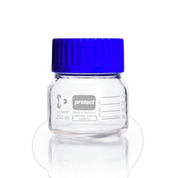 Laboratory bottles Protect with thread GLS 80®  Duran® DWK
