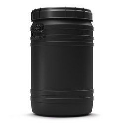 75 L Conductive Open Top Drum with Screw Lid Closure