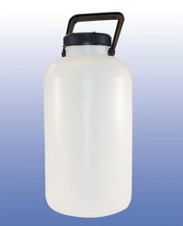 Bottles, wide mouth, HDPE LLG-Labware