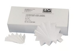Qualitative filter paper, folded filters LLG-Labware