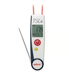 Combinaison thermomètre infrarouge et à piquer TLC 750i-V2 ebro