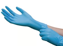 Disposable Gloves, standard long, Nitrile, Powder-Free LLG-Labware