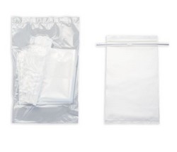 Sample bag Twirl'em Clear Clean Room Labplas
