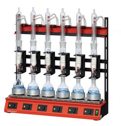 Serial Extraction Apparatus behrotest® for Soxhlet-/Fat-Extraction Behr