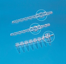 PCR-Gefässe 8er-Strips, separate Deckel Brand