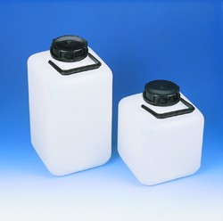 Viereck-Flaschen aus Hart-Polyethylen (PE-HD)