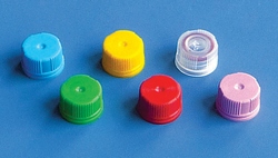 Tamper evident screw caps for micro tubes