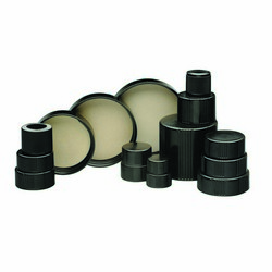 Black Phenolic Screw Caps with LDPE Cap Liner, Solid Top <em class="search-results-highlight">Wheaton</em>