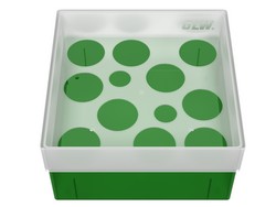 Cryo boxes - Boxes for 10 tubes until D = 30 mm and 2 until D = 17 mm GLW