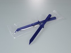 Detectable spatula, blue SteriPlast®