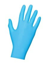 Unigloves Blue Pearl, nitrile glove, blue, powder free, L 8-9 box a 100 pcs