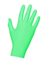 Unigloves Mint Pearl Nitril Gloves, mint, powderfree, XL 9-10, box per 100 pcs