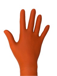 Nitril Handschuhe PRO.TECT orange UNIGLOVES®