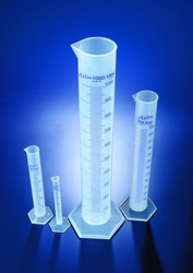 Cylinder with printed graduations, high form, class B, Polypropylene Azlon®