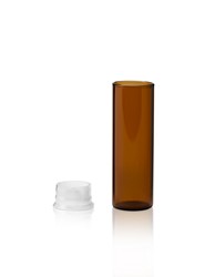 Shell Vials with Polyethylene Plug Caps WHEATON®