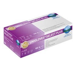 Latex gloves SELECT PLUS UNIGLOVES®