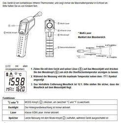 TFI 260 Infrarot-Thermometer
