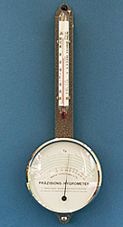 Polymeter with thermometer