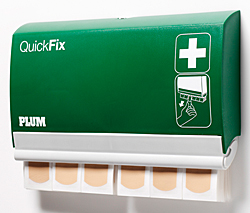 Plaster dispenser QuickFix Plum