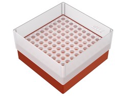 Cryo boxes - Boxes for 100 tubes until  D = 8,5 mm GLW