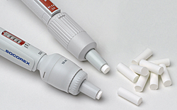 Nozzle protection filters for Macropipettes SOCOREX
