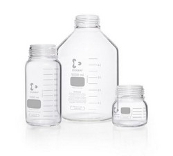 Wide mouth bottle / laboratory bottles with GLS 80® thread Duran® DWK