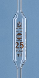 Bulb pipettes BLAUBRAND®  ETERNA, cl. AS,  DE-M markin 1 mark Brand
