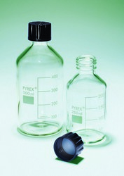 Reagent bottles with screw caps Pyrex