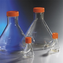 Storage bottles / Culture medium bottles / Erlenmeyer flasks, Polycarbonate (PC) Corning®