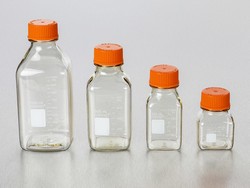 Sqare storage bottles / culture medium bottles, Polycarbonate (PC) Corning®