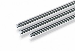 Stand rods of stainless steel
