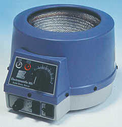 Heizhauben ELECTROTHERMAL mit Rührer Serie EMA bis 450 °C