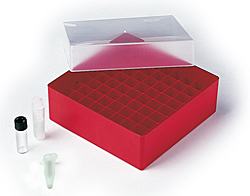 Cryo boxes - Boxes for 81 tubes until D = 12.5 mm B50 GLW