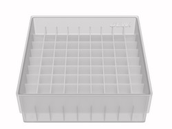 Cryo boxes - Boxes for 81 tubes until D = 12.5 mm B50 GLW