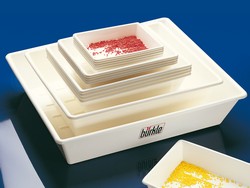 Laboratory trays / spill troughs set Bürkle